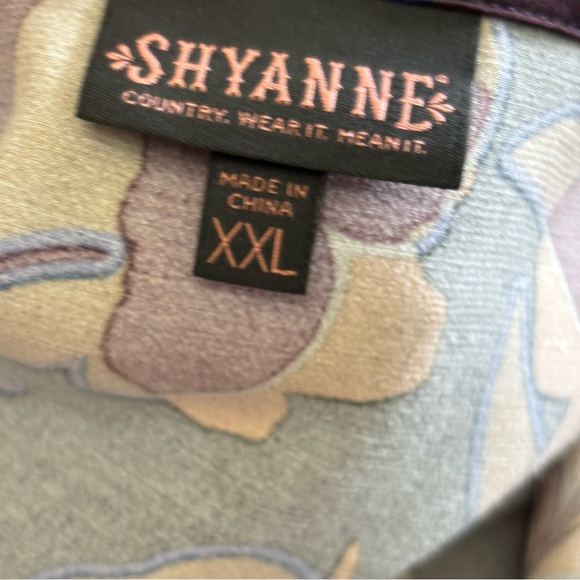 Shyanne hi low button front long sleeve ruffle cuff maxi dress XXL - Picture 6 of 16